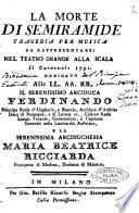 Le morte di Semiramide
