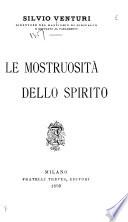 Le mostruosità dello spirito