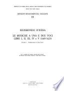 Le musiche a una e due voci libri I, II, III, IV e V (1609-1623)