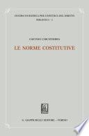Le norme costitutive