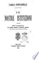 Le nostre istituzioni Carlo Fontanelli