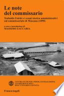 Le note del commissario. Teobaldo Folchi e i cenni storico-amministrativi sul commissariato di Massaua (1898)