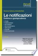 Le notificazioni. Dottrina e giurisprudenza