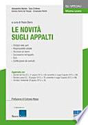 Le novità sugli appalti