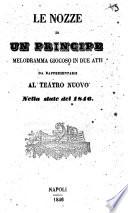 Le nozze di un principe