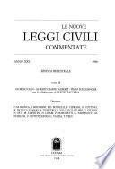 Le nuove leggi civili commentate