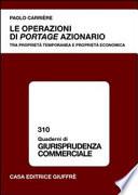 Le operazioni di portage azionario