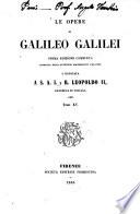 Le opere di Galileo Galilei