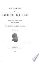Le opere di Galileo Galilei