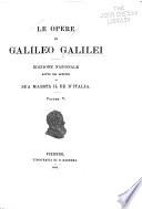 Le opere di Galileo Galilei