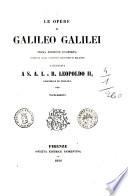 Le opere di Galileo Galilei