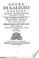 Le opere di Galileo Galilei