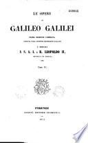 Le Opere di Galileo Galilei, prima edizione completa...