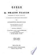 Le Opere Di Q. Orazio Flacco