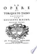 Le opere di Torquato Tasso