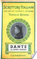 Le opere minori di Dante