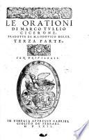 Le Orationi, tradotte da Ludovico Dolce