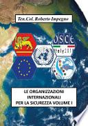 Le Organizzazioni Internazionali per la Sicurezza