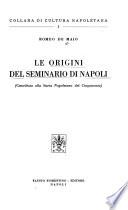 Le origini del Seminario di Napoli