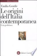 Le origini dell'Italia contemporanea