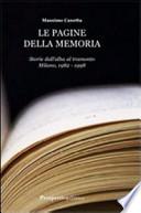 Le pagine della memoria