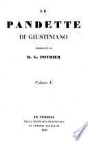 Le Pandette di Giustiniano disposte in nuovo ordine. 3. ed