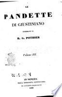 Le pandette di Giustiniano riordinate da R. G. Pothier