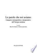 Le parole che noi usiamo