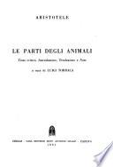 Le parti degli animali