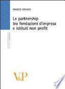 Le Partnership tra fondazioni d'impresa e istituti non profit