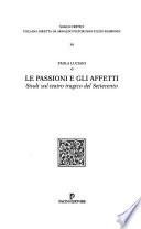 Le passioni e gli affetti