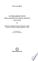 Le pergamene sveve della Mater Ecclesia Capuana