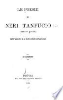 Le poesie di Neri Tanfucio