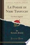 Le Poesie Di Neri Tanfucio