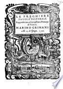 Le Preghiere: favola pastorale