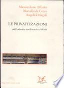 Le privatizzazioni nell'industria manifatturiera italiana