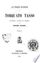 Le *prose diverse di Torquato Tasso