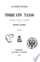 Le *prose diverse di Torquato Tasso