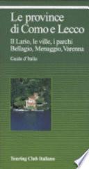 Le province di Como e Lecco