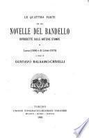 Le quattro parti de le Novelle del Bandello