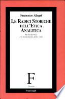 Le radici storiche dell'etica analitica