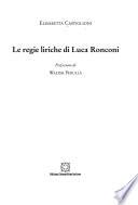 Le regie liriche di Luca Ronconi