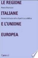 Le regioni italiane e l'Unione europea
