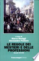 Le regole dei mestieri e delle professioni