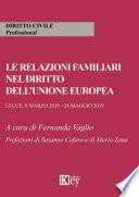 Le relazioni familiari nell’unione europea