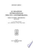 Le relazioni internazionali nell'età contemporanea