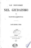 Le Riforme nel Giudaismo