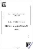 Le rime di Michelangelo (1623)