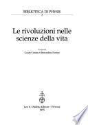 Le rivoluzioni nelle scienze della vita