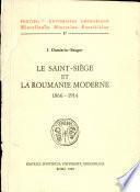Le Saint Siege (1866-1914)